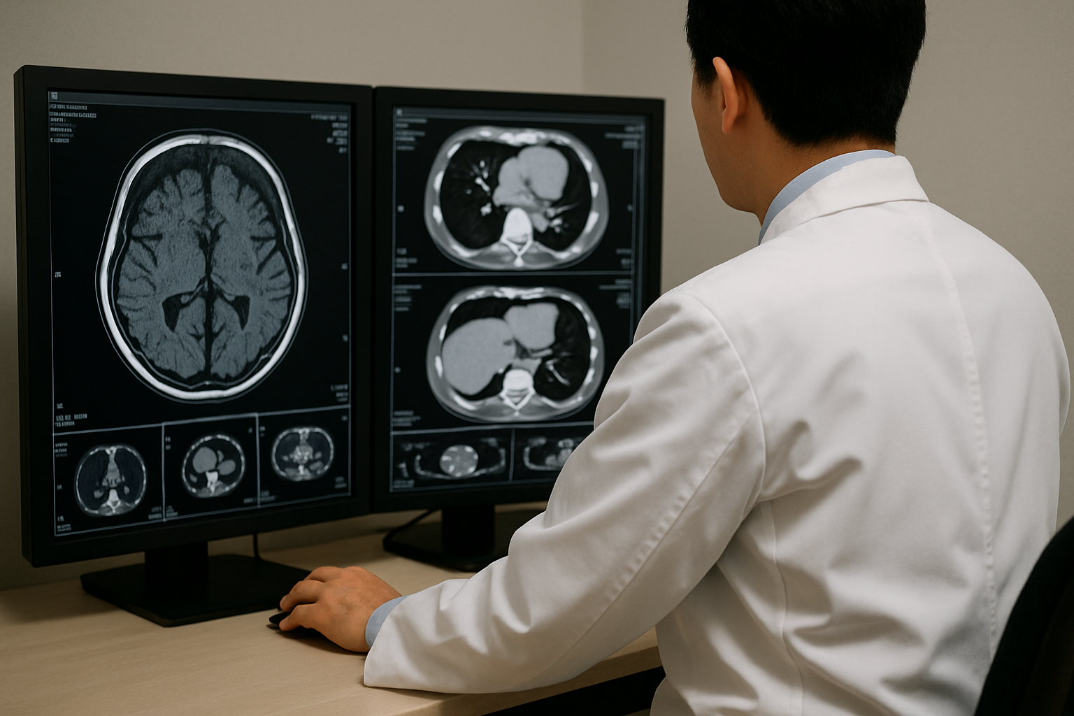 経験豊富な放射線診断専門医
